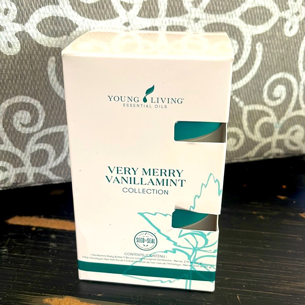 Young Living Very Merry Vanillamint body set
